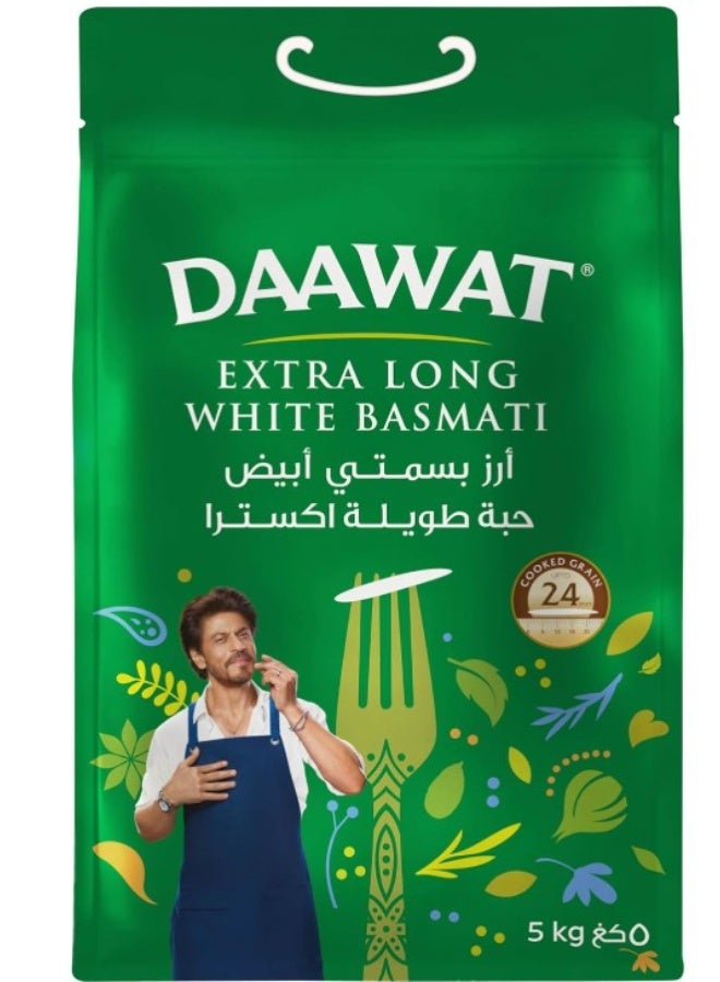 Daawat Extra Long Indian Basmati Rice 5Kg - Image 1